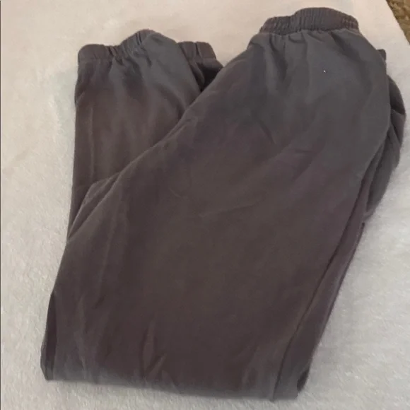 Gray Joggers with Red Tongue Graphic - Picture 3 of 3